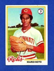 ⚾ 1978 Topps Baseball Set Break # 427 Mario Soto (RC) Cincinnnati Reds Rookie - Bild 1 von 2
