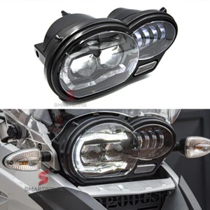 LED HEADLIGHTS BMW R1200GS 2004-2013 STANDARD ADVENTURE PLUG&PLAY E9 HOMOLOGATED - Picture 1 of 12