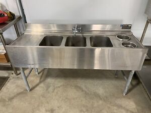 Eagle Bar Sink Under Counter 5ft Stainless Steel 