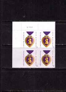 US USA Sc# 4704 MNH FVF PL# BLOCK Purple Heart Military Award - Picture 1 of 1