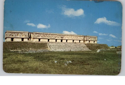 Palacio del Gobernador Uxmal Yucatan Mexico 1979 Postcard - Image 1 of 2