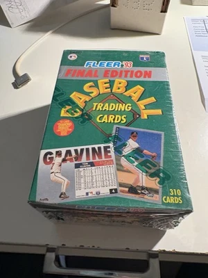1993 Fleer Final Edition Factory Sealed 310 Card Baseball Set - Image 1 of 3