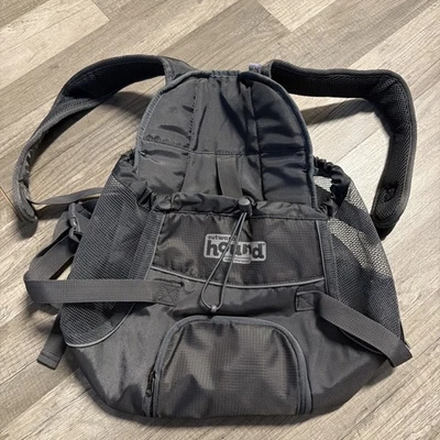 Mochila portadora Outward Hound perro cachorro portadores delanteros pequeña gris Foto 1 de 4