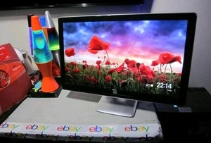 HP 2509m Wide LCD Monitor 25" Widescreen VGA DVI HDMI 1080p HD w/Speakers NT195A - Picture 1 of 9