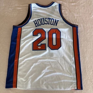 Allan Houston Signed Auto Autograph Custom Knicks Jersey PSA Certified Authentic - Picture 1 of 4