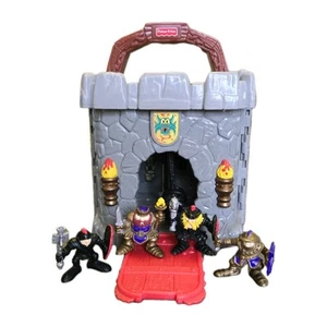 Fisher Price Great Adventures All In One Take Along Castle With Figures 1998 - Picture 1 of 10