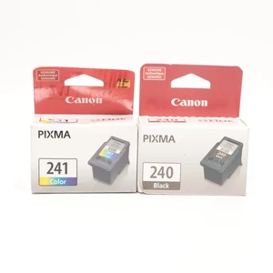 Canon Tinten Nachfüllpatronen PG-240 Schwarz & CL-241 Farbe Tinte PIXMA (2er Set) - Bild 1 von 3