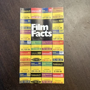 Vintage Color Kodak Film Info Folder Kodachrome Too - Picture 1 of 6