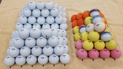 150 bolas de golfe nitro mix verdadeiramente perfeitas (5A+) - Frete grátis - Imagem 1 de 2