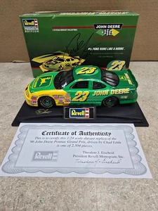 John Deere Chad Little 1996 Circuit City Nascar Revell 1/24 - Picture 1 of 4