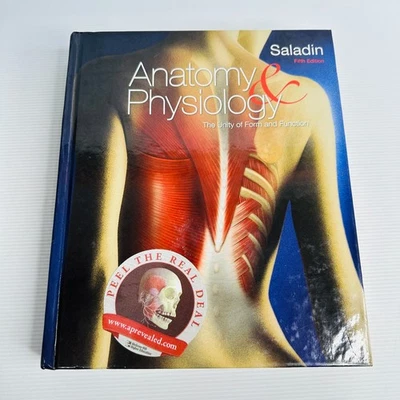 Anatomy & Physiology: The Unity of Form and Function by Kenneth Saladin - 5th Ed - Image 1 of 4
