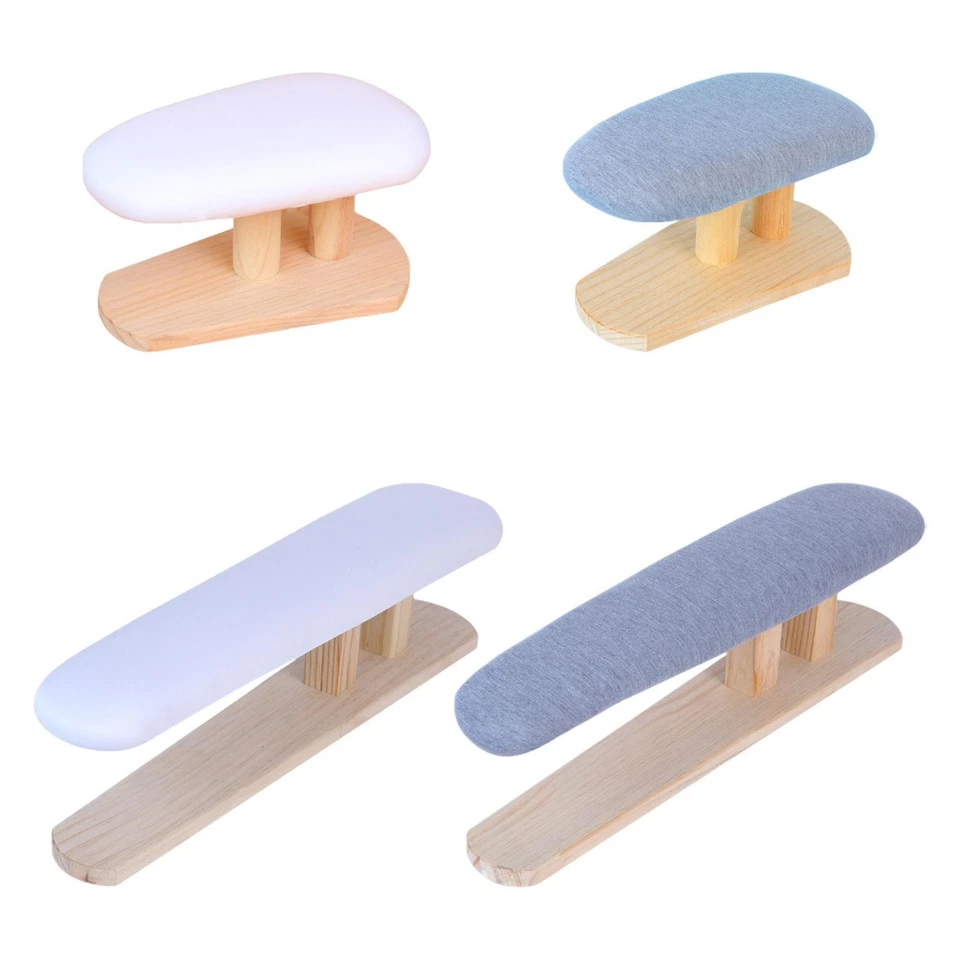 Tabletop Ironing Board Ironing Stool Easy to Use with Wooden Base for Household - Image 1 of 1