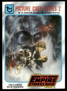1980 Topps Star Wars: The Empire Strikes Back #133 Series 2 Title Card - Picture 1 of 2