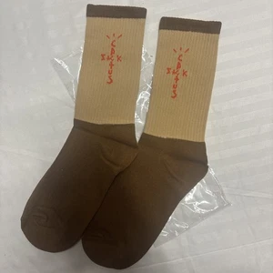 CACTUS JACK Travis Scott Socken • braun/beige • Einheitsgröße • nagelneu versiegelt - Bild 1 von 6