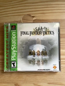Final Fantasy Tactics PS1 PlayStation 1 Game CIB Manual NTSC Greatest Hits RPG - Picture 1 of 4