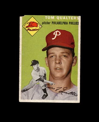 1954 Topps 174 Tom Qualters RC POOR #D1,359323 - Image 1 of 2