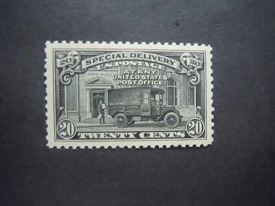 1925 #E14 20c Mail Truck Special Delivery MNH OG XF #4a "Includes New Mount" - Image 1 of 2