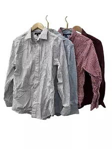 Paket (4) Banana Republic Express Tommy Hilfiger Button Down Hemden Herren Medium - Bild 1 von 24