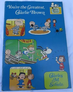 Charles Schulz 1979 Scholastic 1st Print YOU'RE THE GREATEST CHARLIE BROWN sport - Imagen 1 de 11