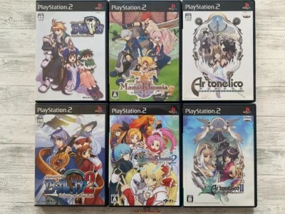 SONY PS2 Eternal Mana 1 2 & Mana Khemia 1 2 & Ar Tonelico 1 2 from Japan - Image 1 of 4