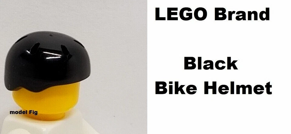 LEGO Casco Negro Bicicleta Deportes XTREME Monopatín Snowboard CICLOMOTOR Amigos Foto 1 de 1