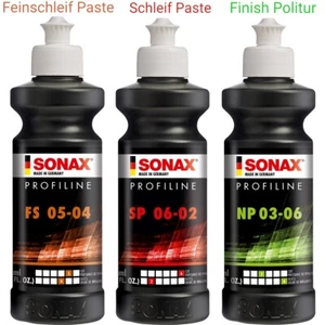 Autopolitur Set SONAX PROFILINE 3-teilig 250ml FS 05-04 + SP 06-02 + NP 03-06 - Bild 1 von 7