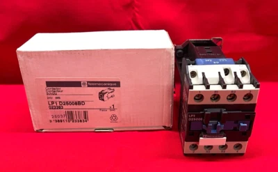 TELEMECANIQUE LP1-D25008BD 40 AMP  1000V 8KV 24 VDC CONTACTOR - Image 1 of 4