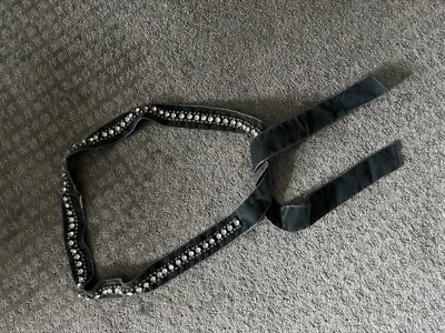 Banana Republic Velvet and Rhinestone Belt-size M/L - Image 1 of 3