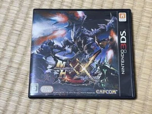 Used Capcom 2017 Monster Hunter XX Double Cross Nintendo 3DS Hunting Action JPN - Picture 1 of 12