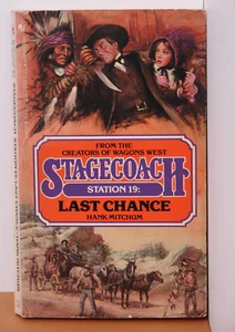 Last Chance (Stagecoach) by Hank Mitchum,  Western, 1985 PB 1077 - Picture 1 of 3