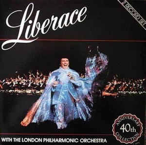 Liberace: w/ The London Philharmonic Orchestra (2 LP Set, 1985) - Picture 1 of 2