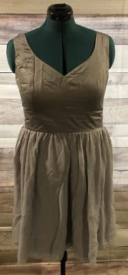 Tevolio Womens Dress Size 8 Gray Knee Length Formal Brand New LBB76 - Image 1 of 3