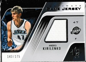 2004-05 Ultimate Game Patch/175 tarjeta de Andrei Kirilenko #UGP-AK Utah Jazz - Imagen 1 de 3