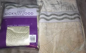 2 x wunderschöne Nickymood Bettwäsche mit Pailletten 6 Teile QVC beige NEU - Bild 1 von 4