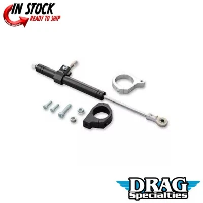 Комплект черных рулевых амортизаторов Drag Specialties 0414-0528 для 06-17 Dyna - Изображение 1 из 3