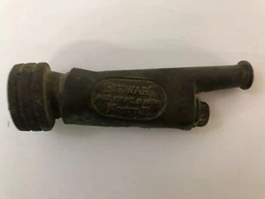 Vintage Stewart Brass Hose Nozzle 4 1/2” - Picture 1 of 8