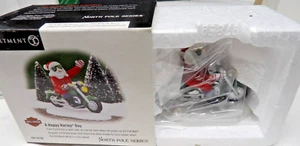 New In Box Dept 56 North Pole Accessories Happy Harley Day #56706 - Picture 1 of 3