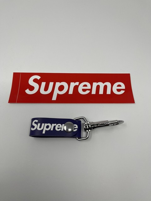 Supreme Leather Key Chains, Rings & Cases for Men for sale | eBay