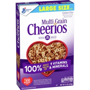Cheerios Multi Grain Gluten Free Cereal, 12 oz/Box, 10/Case - Picture 1 of 5