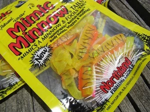 Northland Mimic Minnows Tiger 8 piezas x 3 bolsas por lote E2 - Imagen 1 de 3
