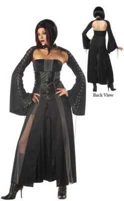 Sexy Gothic Baroness Von Bloodshed Adult Costume - Image 1 of 4