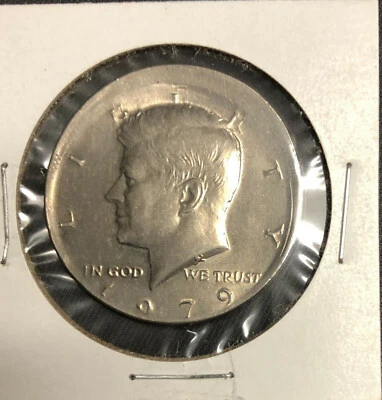 1979 KENNEDY HALF DOLLAR LARGE BROADSTRIKE ERROR #226 - Image 1 of 2