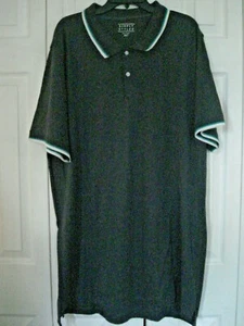 Mens Big & Tall Polo Shirt Size 3XLT Iron Gray Simply Styled - Picture 1 of 2