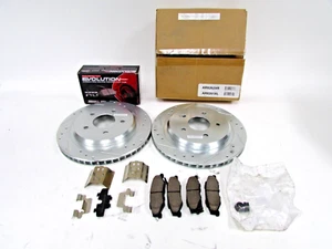 Rotores traseros Powerstop AR8262XR/L con pastillas de freno Evo Z23-732 05-13 Chevy Corvette - Imagen 1 de 7
