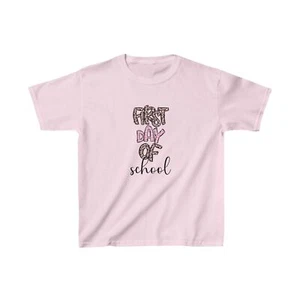 school first day, first day of school shirt, kids first day shirt, kids shirt - Picture 1 of 9