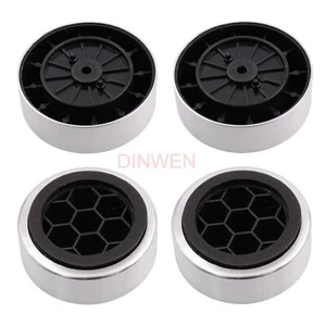 Altoparlante 61*23 mm alluminio plastica AMP telaio supporto isolamento piedi base pavimento pad - Foto 1 di 7
