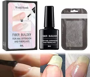 Nail Glue Instant Cracked Nail Repair Gel Nail Fixer for Nail Sculpture Gel 8m - Picture 1 of 7