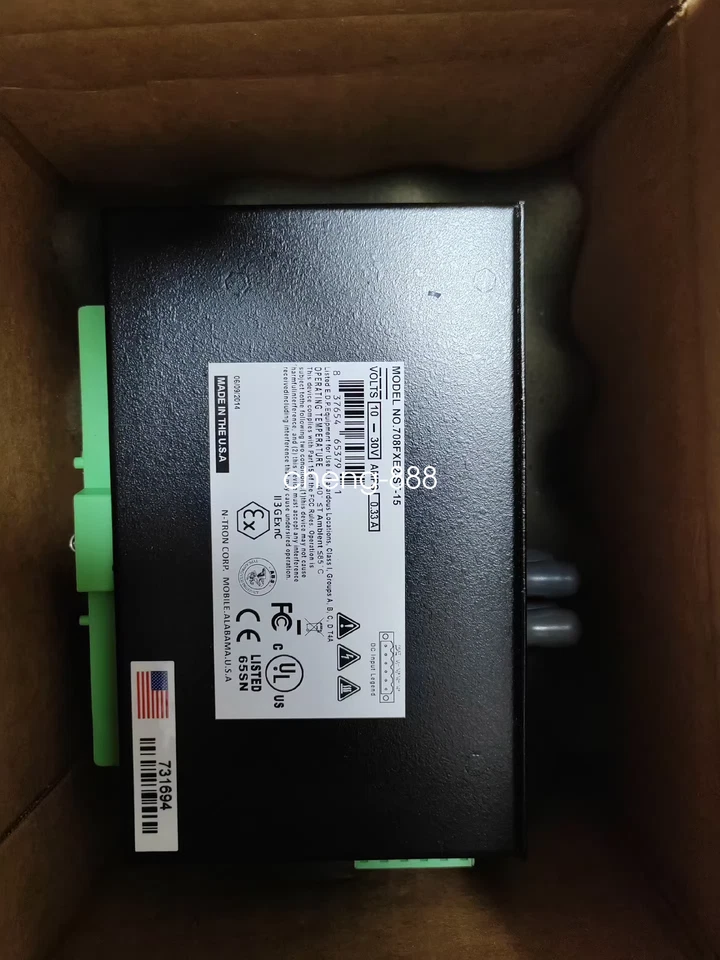 1PCS Enchuang Industrial Switch 708FXE2-ST-15 new via FedEx or DHL - Image 1 of 1