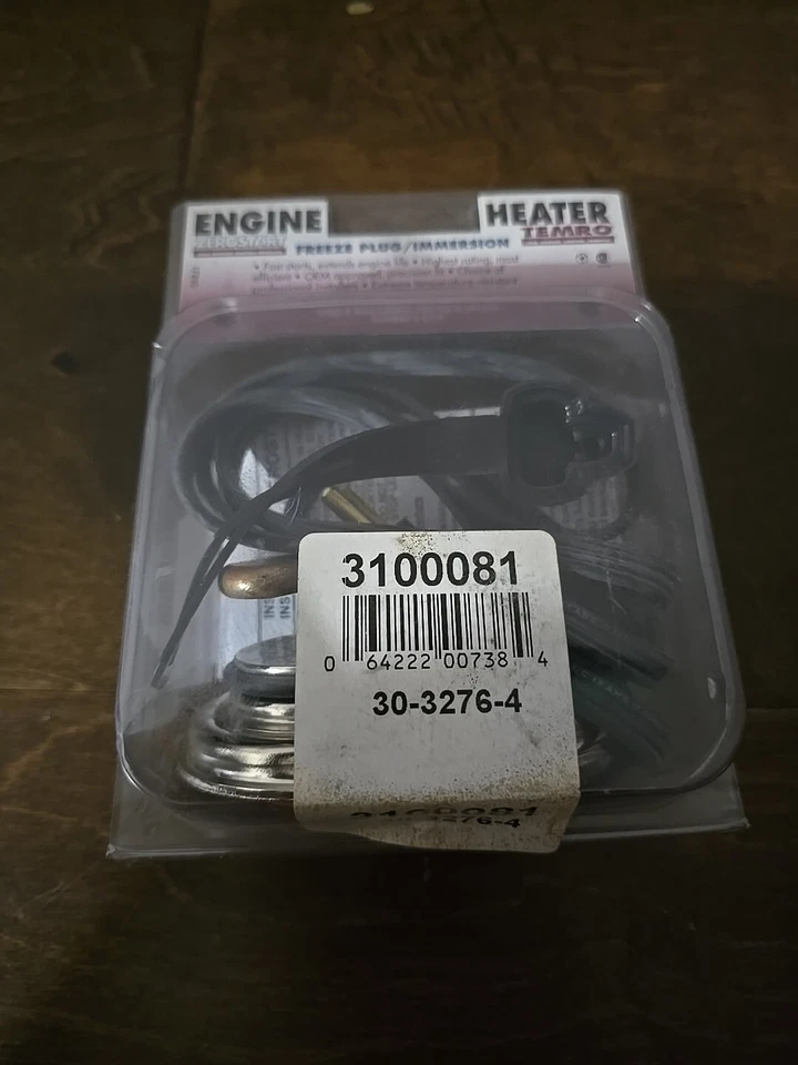 ZEROSTART / TEMRO 3100081 ENCHUFE CONGELADOR / CALENTADOR DE INMERSIÓN Foto 1 de 4