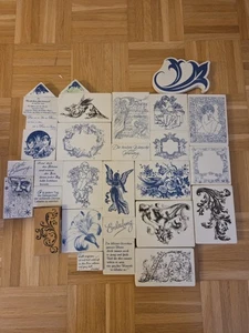 LaBlanche Silikon-Stempelset Weihnachtsmänner , 29-teilig, Weihnachten Teilw Neu - Bild 1 von 4